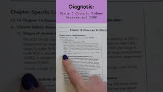 Medical Coding ICD-10-CM Demonstration - CKD and ESRD #medicalcoding