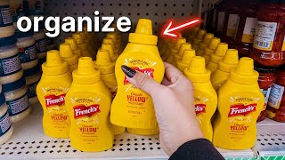 Public ASMR🪄Organizing Messy Shelves (Lofi Tapping/Scratching)