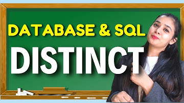 Database & SQL | Use of DISTINCT in SQL | Class 12 CS/IP | Lovejeet Arora #sql #lovejeetarora #cbse