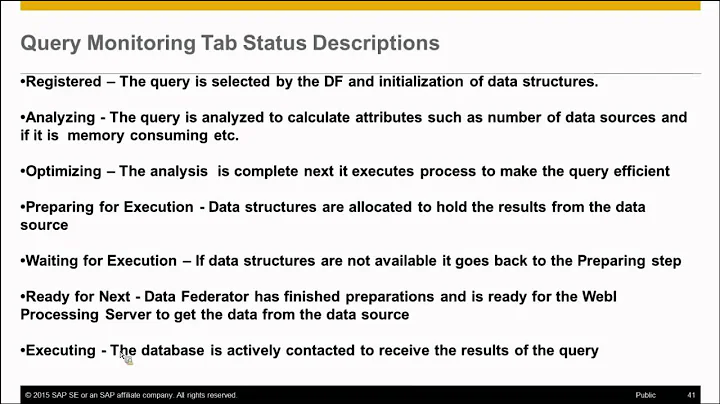 SAP BI 4.1: Creating a Relational Connection for R...