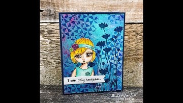 Unity Quick Tip: Gelli Printing for Card Making