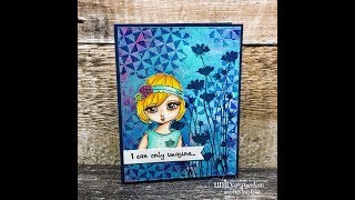 Unity Quick Tip: Gelli Printing for Card Making
