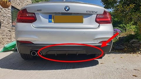 Diesel F22 Rear Diffuser BMW 2 Series F23 M Sport