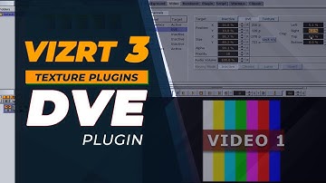 Vizrt 3 DVE Video Texture Tutorial