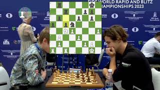 Magnus Carlsen vs Murzin Volodar || World Blitz 2024