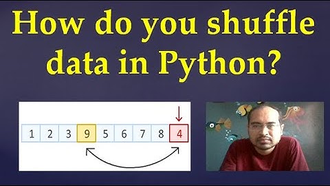 78. how to shuffle array in python