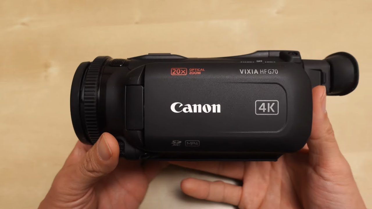 Cámara de video Canon Vixia HF G70 UHD 4k