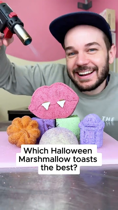 I Toasted Every Halloween Marshmallow! 👻