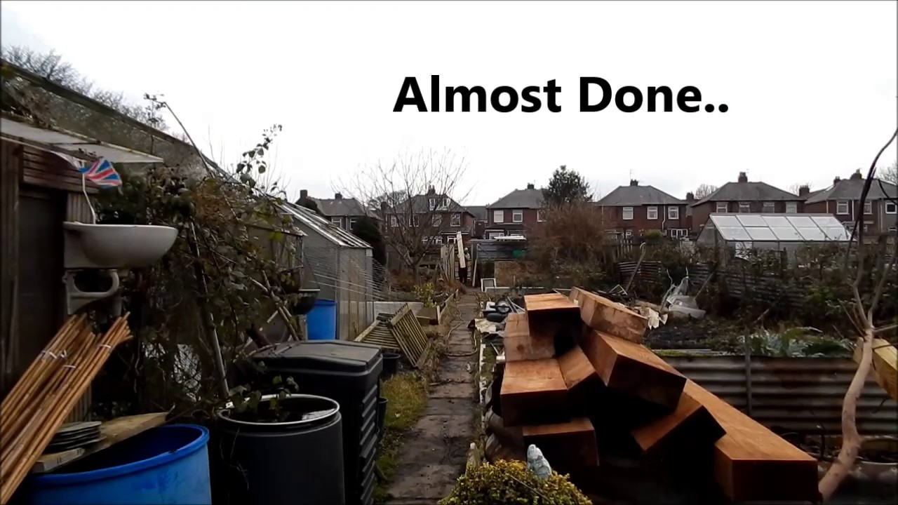 Dave's Allotment Tidy up. Day 3. Epic Delivery.