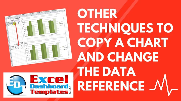 Other Techniques to Copy an Excel Chart and Change the Data Reference