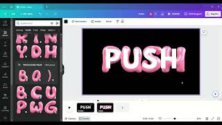 Membuat Animasi POP UP Text di Canva