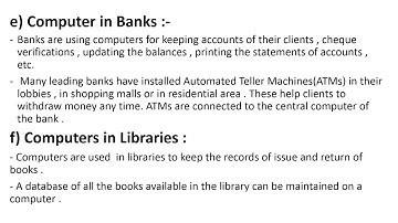 CLASS 5 - CHAPTER 2 - APPLICATIONS OF COMPUTER - #computer #class5