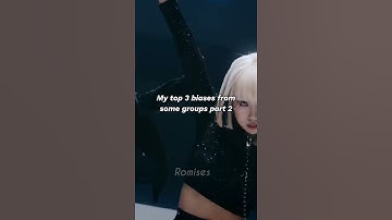 My top 3 bias from some groups part 2