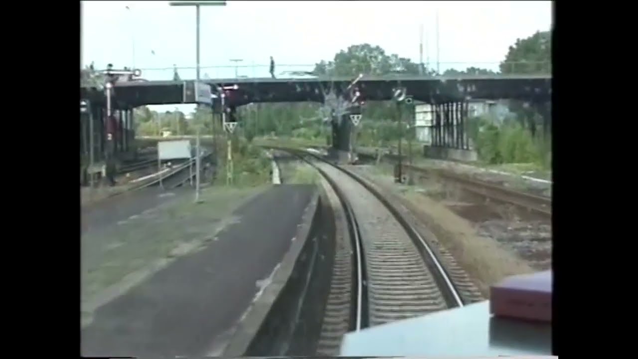 Führerstandsmitfahrt auf der Bäderbahn von Lübeck nach Neustadt mit VT 628 (Vogelfluglinie)