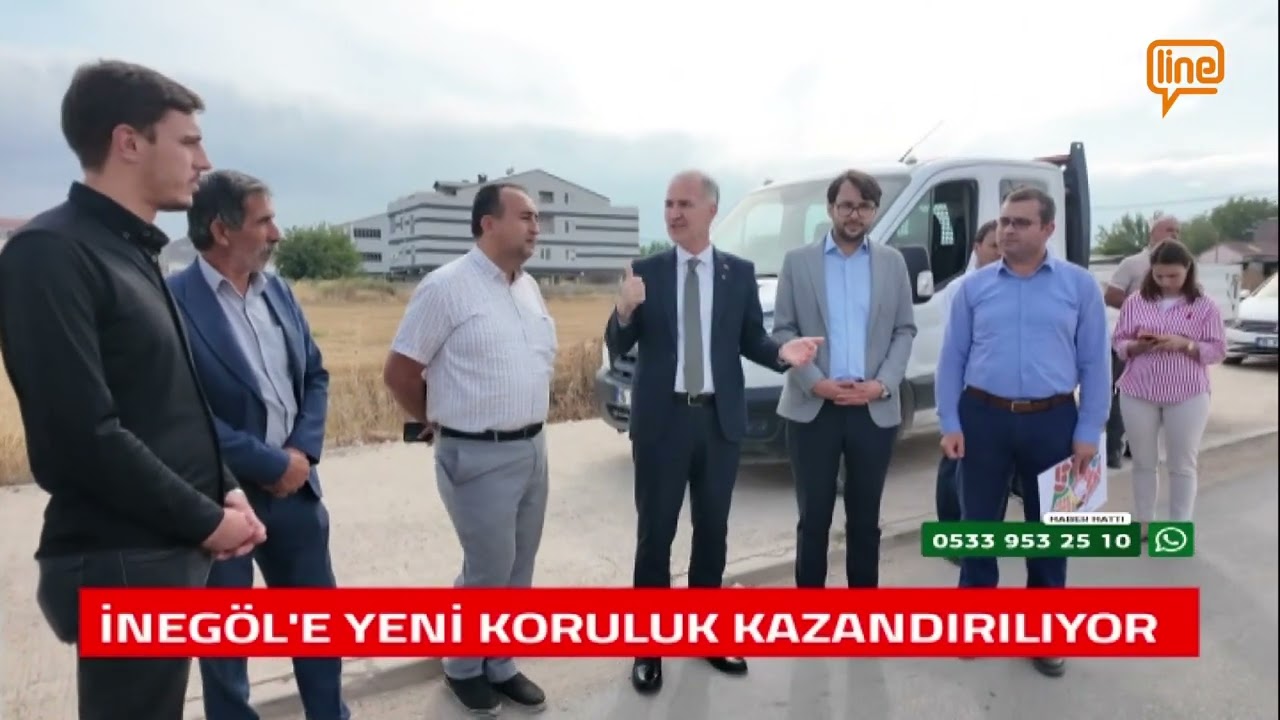 İNEGÖL'E YENİ KORULUK KAZANDIRILIYOR