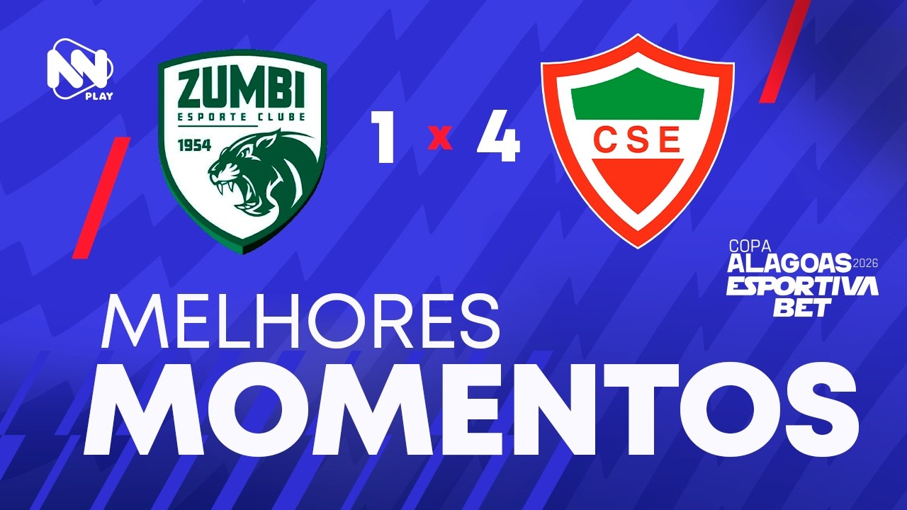 Melhores momentos COMPLETO - ZUMBI X CSE - Alagoano 2026