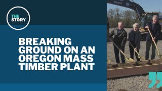 Mass timber plant breaks ground north of Albany