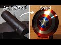 砲弾でキャプテン・アメリカの盾を作ってみた。/ Making Captain America Shield From Artillery Shell