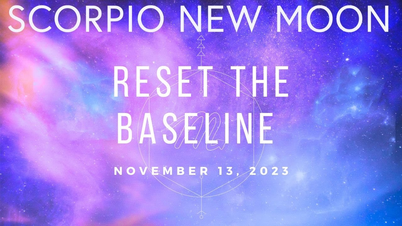 Scorpio New Moon for Twin Flames: Extended union energy - YouTube