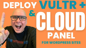Deploy a VULTR instance using free CLOUD PANEL for WordPress Website Installations.