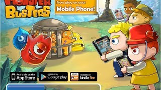 Monster Busters Facebook Gameplay - 5 Primeiros Niveis
