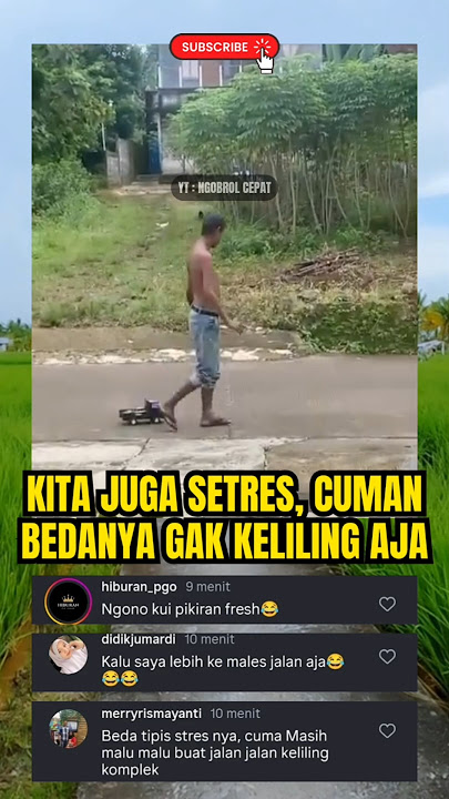 Beda Tipis orang stress #videolucu #viralvideo #orang #lucu #lucungakak #shortvideo #shorts