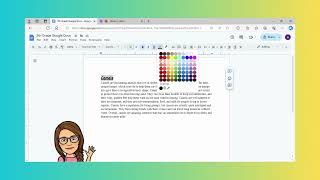 Formatting Text in Google Docs