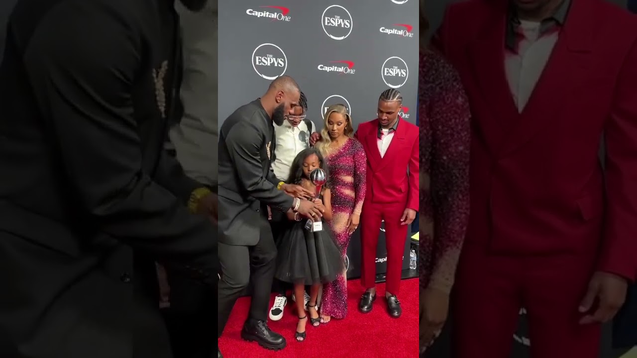 Princess Zhuri Edits Queen Savannah James Praising King James at The Espy’s [VIDEO]