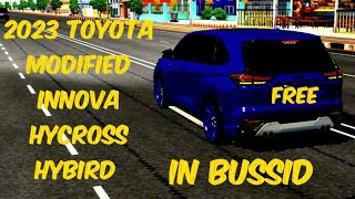 2023 TOYOTA INNOVA HYCROSS HYBIRD MODIFIED VERSION FREE MOD IN BUSSID ◇@Harsh_gaming_ovilex ◇ screenshot 4