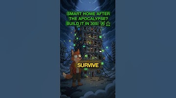 I Built a Post-Apocalypse Smart Home!