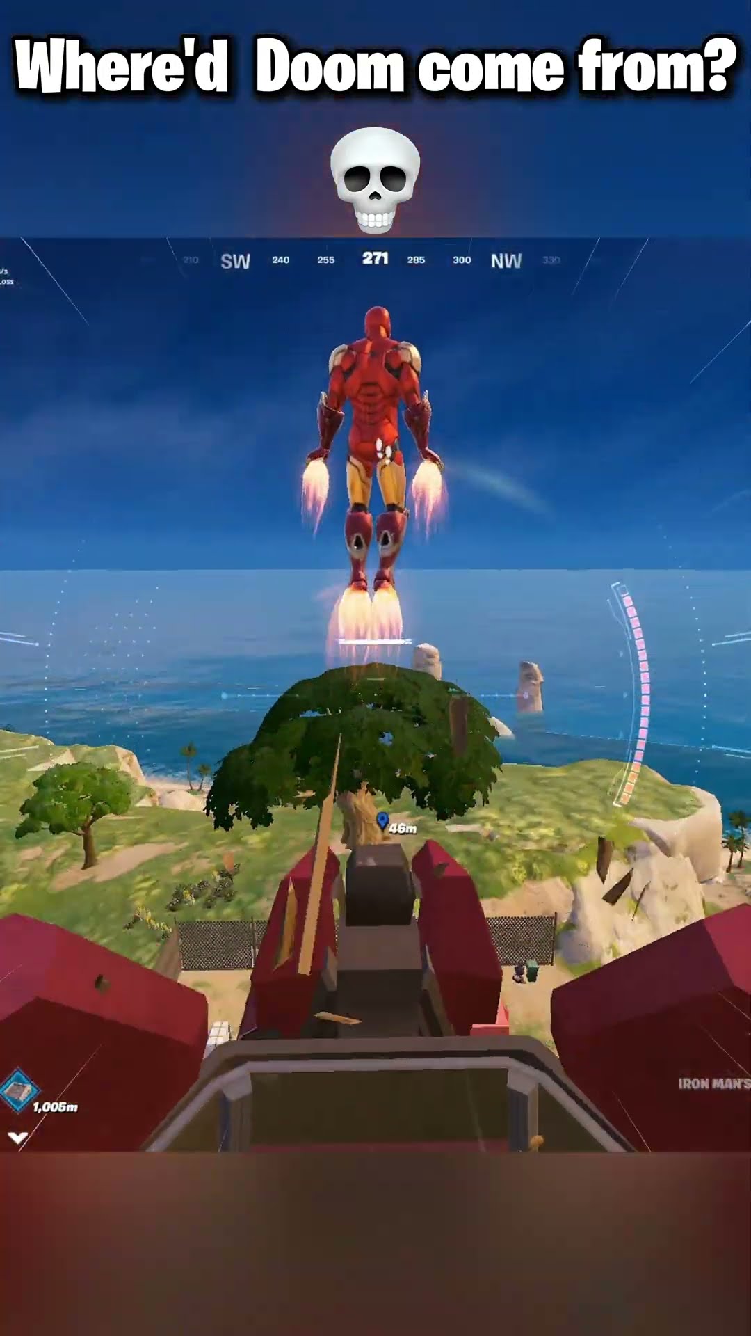 Where'd Doom come from? #fortnite #unreal