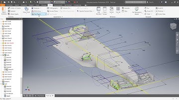 Finished Front Wing, Moving to Chasis - F1 car using Autodesk Inventor 2019