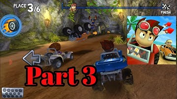 Beach Buggy Racing - Gameplay Walkthrough Coconut Cup BossGameplay Part 3 (Android, IOS)