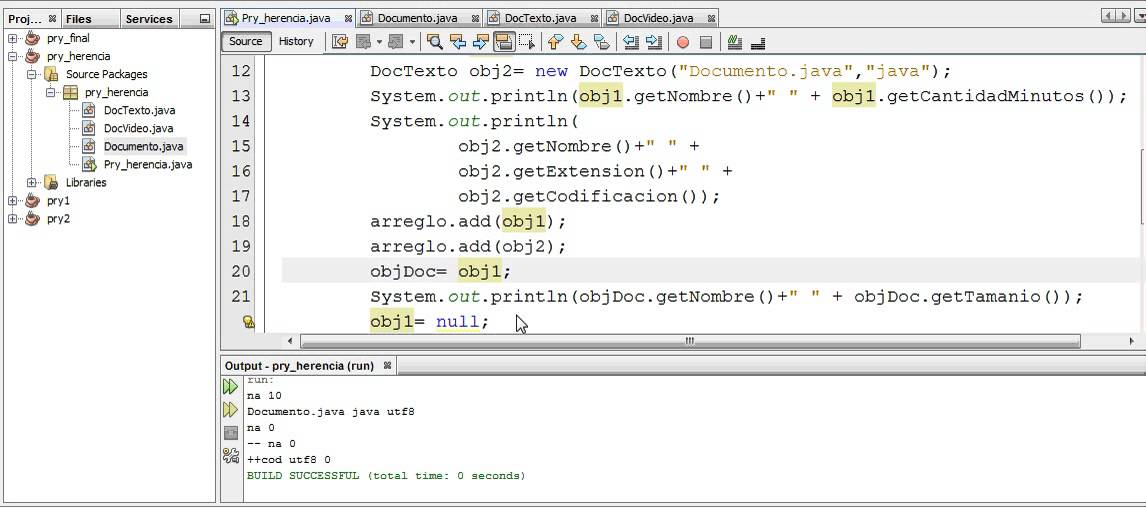 Tutorial java, netbeans 7.2.1 polimorfismo - YouTube