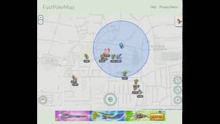 Pokemon go 寶可夢| FastPokeMap | 國外掃圖網站測試_附網址