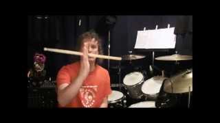 My SUPER EASY drum stick spinning method!