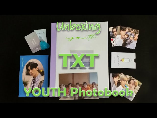 Unboxing TXT | Photobook Season of TXT: YOUTH w/ POB - YouTube