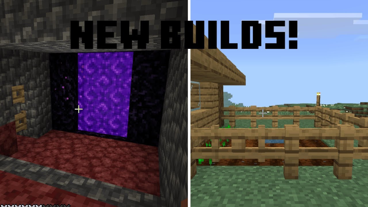 Nether Base! Minecraft Lets Play! Ep. 9