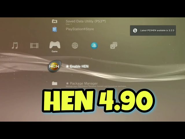 How To Install The Latest PS3HEN On ANY PS3 With HFW 4.90.1 (2023) 