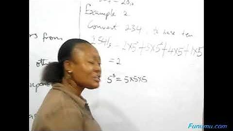 CONVERTING FROM BASE 5 TO BASE 10, EXPANSION METHOD 1, MATHEMATICS, funumu com