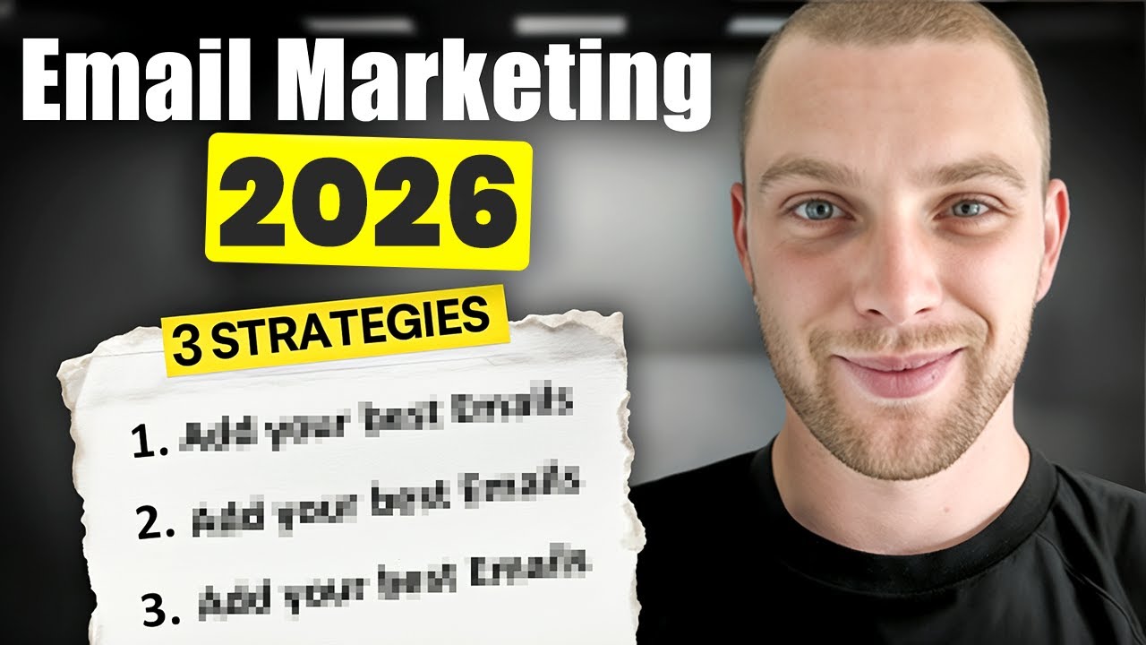 Top 3 Brand New Email Marketing Strategies for 2026 - YouTube