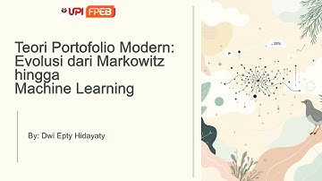 Teori Portofolio Modern: Evolusi dari Markowitz hingga Machine Learning