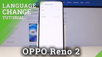 How to Set Up Language Settings in Oppo Reno 2 - Change Language