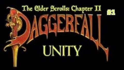The Elder Scrolls II: Daggerfall | Daggerfall Unity (Modded) | Ep. 1: Skeletons, and more Skeletons