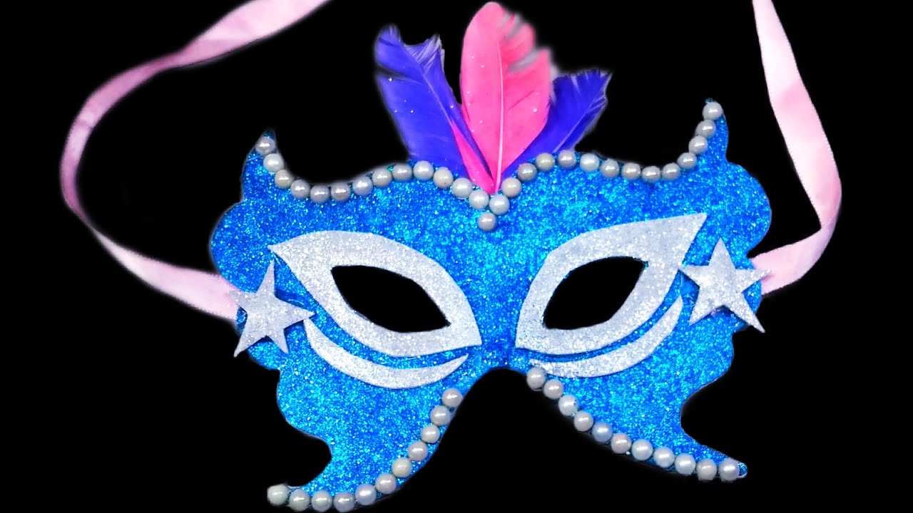 how to make party eye mask kids party mask Things power. YouTube