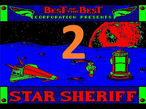 Видео: ❤Космические приключения в "Star Sheriff" для БК-0011❤ Прохождение! Freddy Hardest. Часть 2. Part 2.