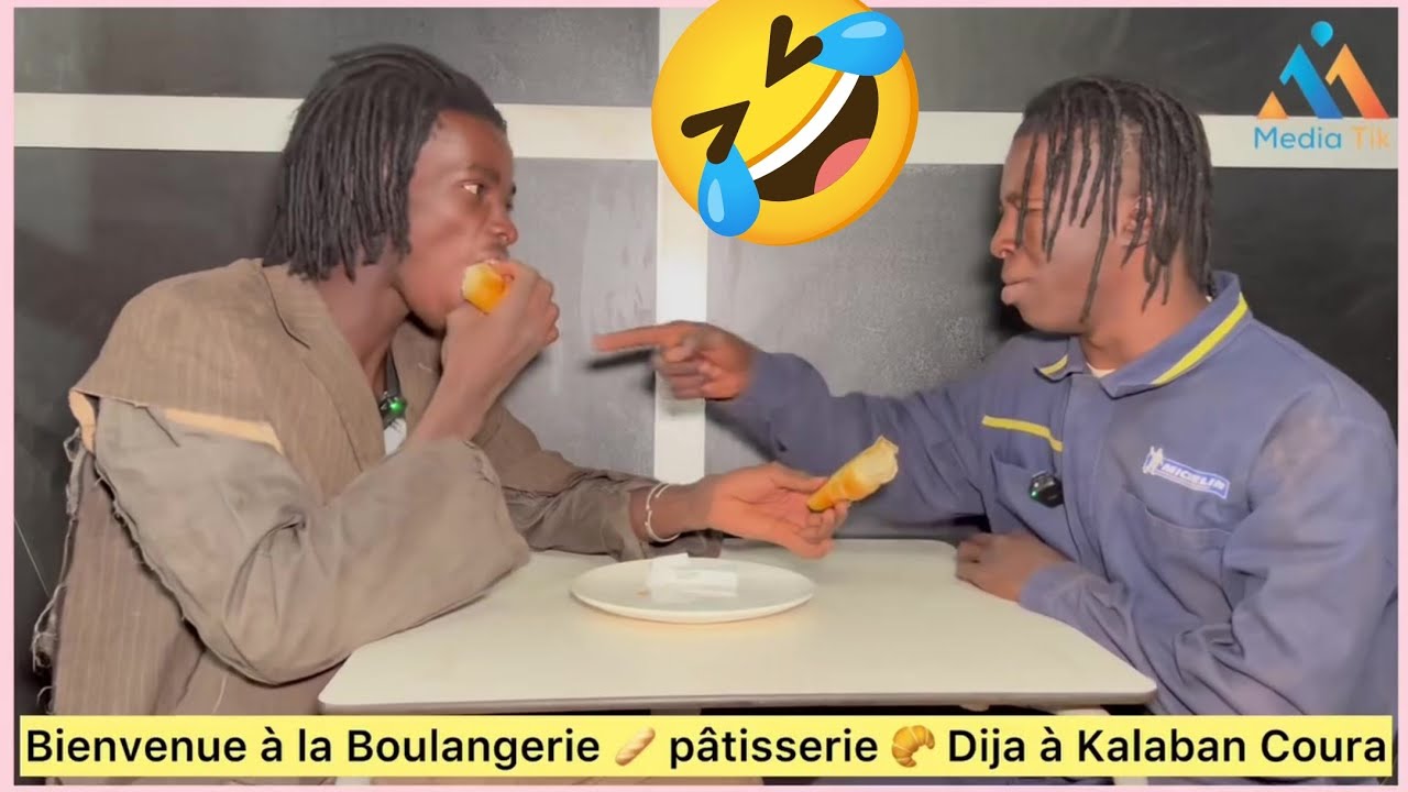 Sounkalo et Naza à la boulangerie-pâtisserie 🍞🥐 Dija, à Kalaban Coura ACI ! 🤣
