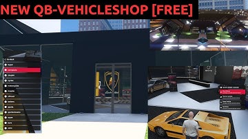 [FREE] NEW VEHICLESHOP | QB-CORE FIVEM