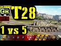 World of Tanks T28 WoT Replay - 9 Kills 6.2K DMG(Patch 1.4.0)