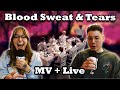 Boyfriend’s FIRST TIME Watching BTS Blood Sweat & Tears 😱 | MV + Live Performance Reaction